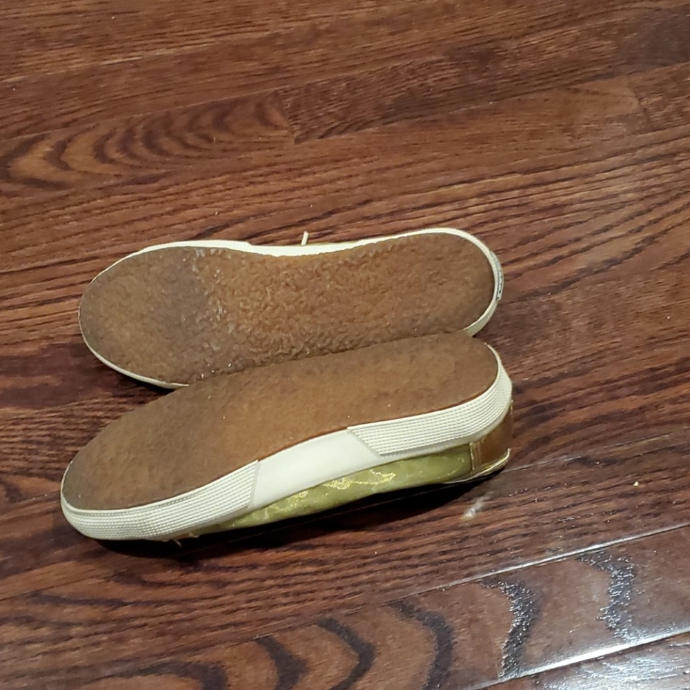 Superga sneakers, gold, size 6 - Picture 6 of 6